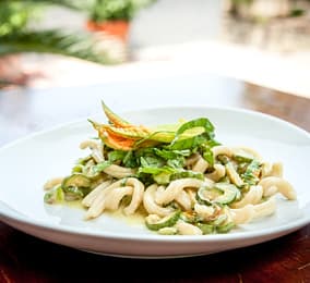 Fresh pasta with zucchini - Da Gelsomina